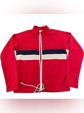 this is not a polo shirt band of outsiders jacket VTG sz1 windbreaker madeinUSA